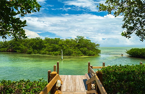 Beautiful view of the Florida Keys.