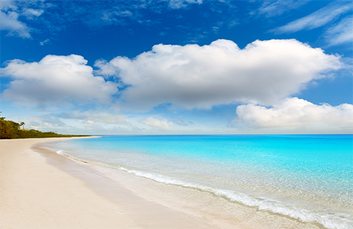 Florida Keys beach Bahia Honda State Park in USA